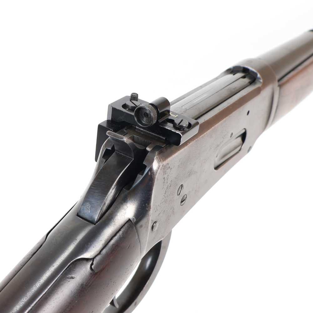 Pre 64 Winchester Model 94, 32 Win Spl 20” Barrel Blued/Wood SOLID W/ Peep!-img-19