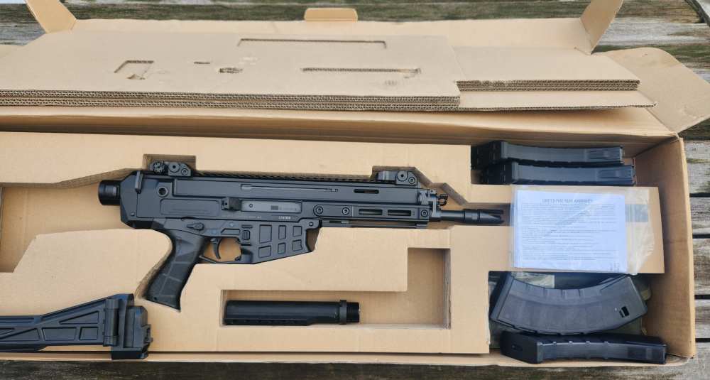 military Bren 2S  like new with box/accessories TWO STOCKS STYLES  7.62x39 -img-0