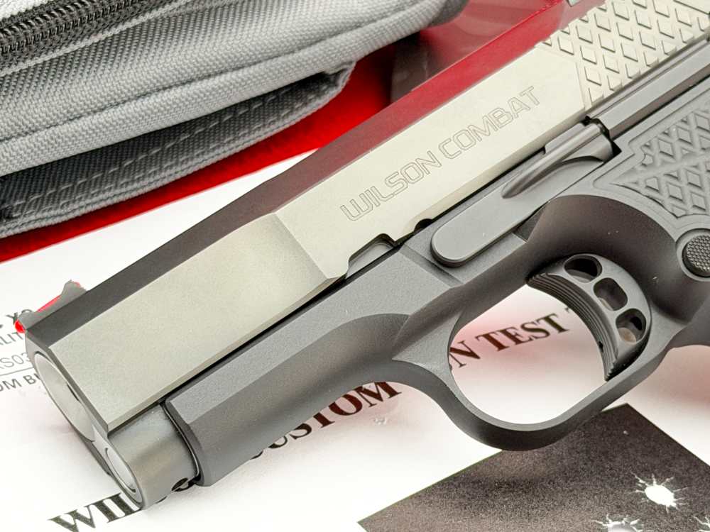 2022 Wilson Combat SFX9 9mm 3.25" Sub-Compact w/ Case & Test Target-img-5