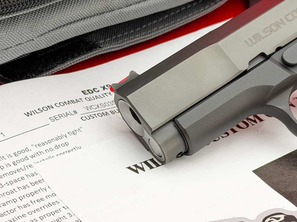 2022 Wilson Combat SFX9 9mm 3.25" Sub-Compact w/ Case & Test Target-img-4