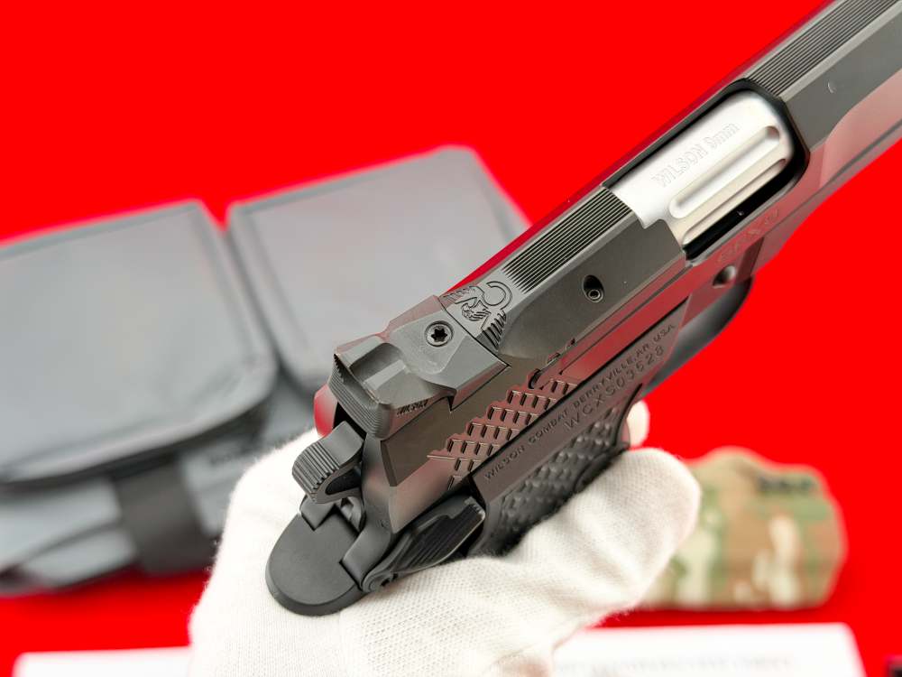 2022 Wilson Combat SFX9 9mm 3.25" Sub-Compact w/ Case & Test Target-img-15