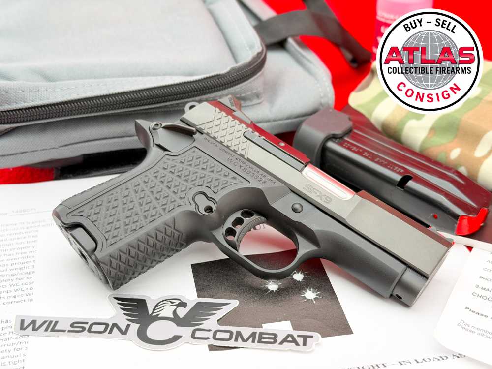2022 Wilson Combat SFX9 9mm 3.25" Sub-Compact w/ Case & Test Target-img-8