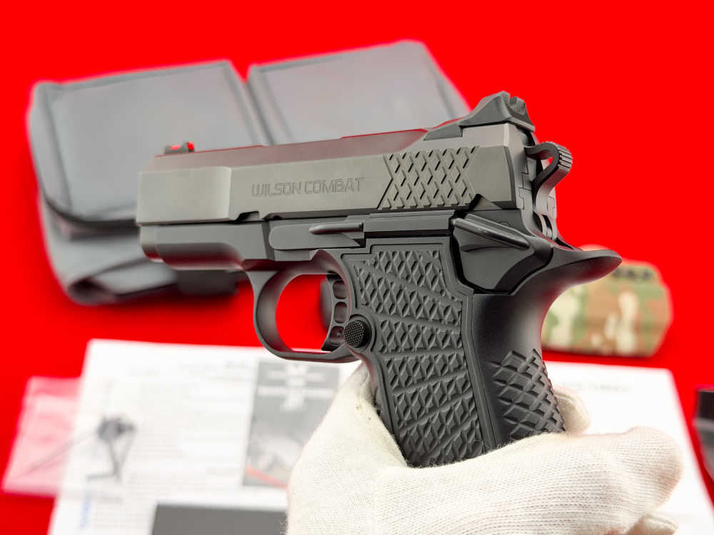 2022 Wilson Combat SFX9 9mm 3.25" Sub-Compact w/ Case & Test Target-img-17