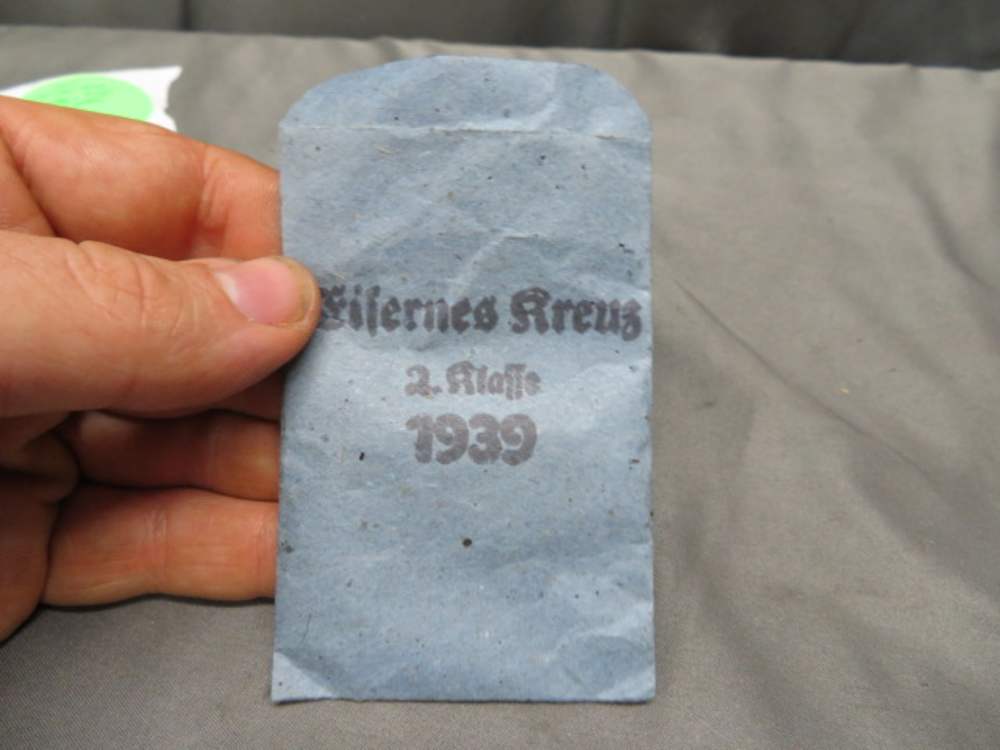 WWII GERMAN IRON CROSS 2ND CLASS W/ ENVELOPE-RING MARKED-img-6
