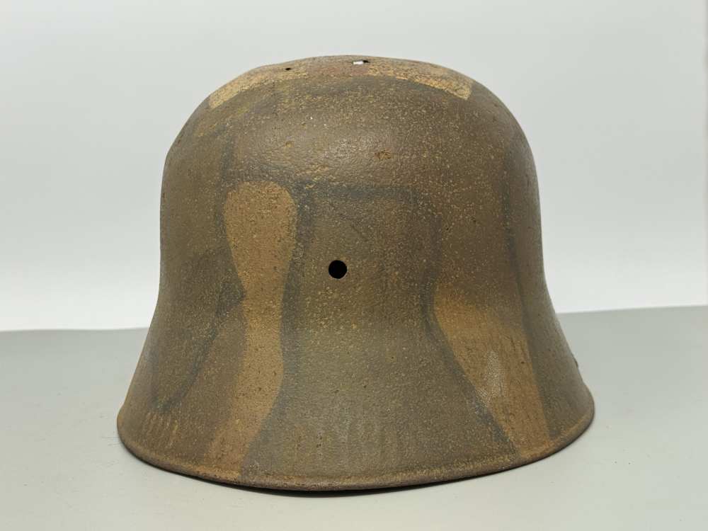 WW1 German M16 Helmet CAMO MEDIC pre WW2 WWII -img-6