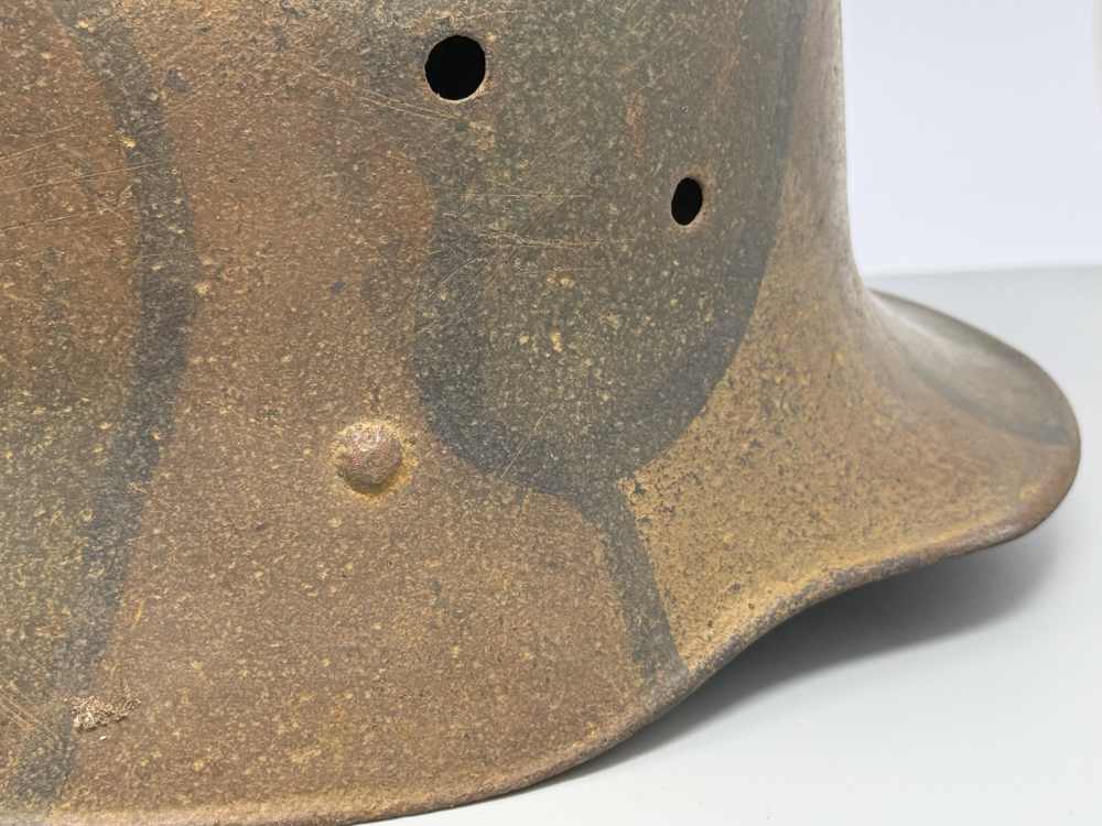 WW1 German M16 Helmet CAMO MEDIC pre WW2 WWII -img-15