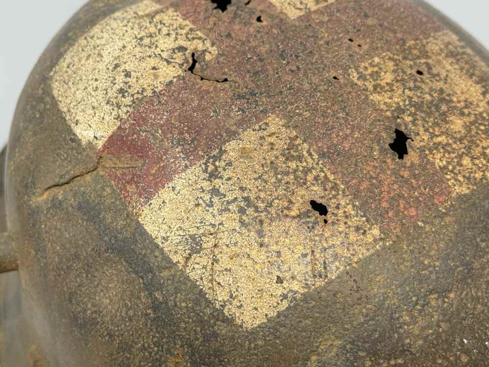 WW1 German M16 Helmet CAMO MEDIC pre WW2 WWII -img-14