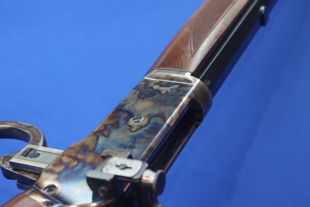 Winchester Model 1886 DELUXE Rifle 45-70 GOVT 24" Case Color Octagon Walnut-img-58
