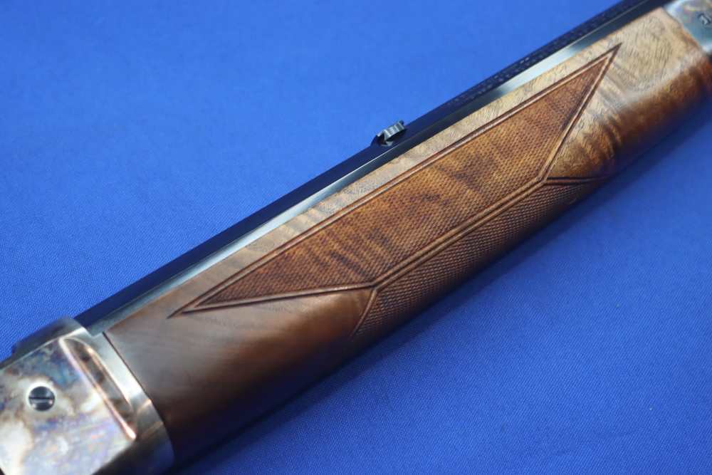 Winchester Model 1886 DELUXE Rifle 45-70 GOVT 24" Case Color Octagon Walnut-img-9