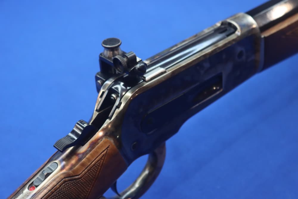 Winchester Model 1886 DELUXE Rifle 45-70 GOVT 24" Case Color Octagon Walnut-img-60