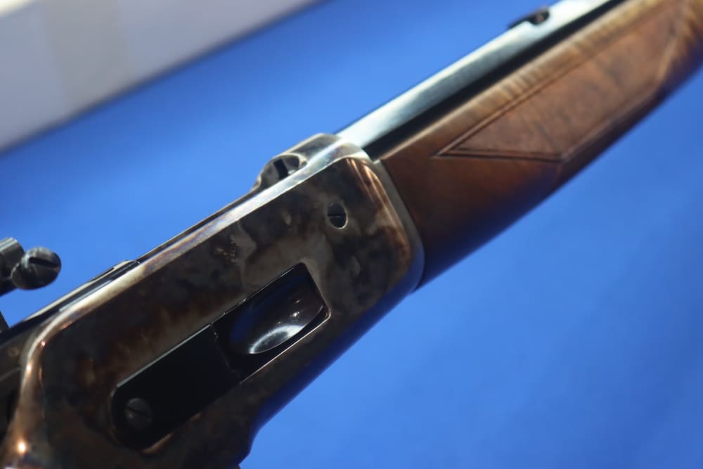 Winchester Model 1886 DELUXE Rifle 45-70 GOVT 24" Case Color Octagon Walnut-img-59