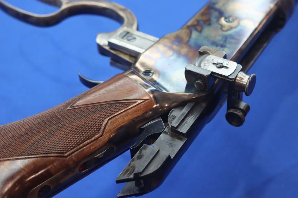 Winchester Model 1886 DELUXE Rifle 45-70 GOVT 24" Case Color Octagon Walnut-img-57