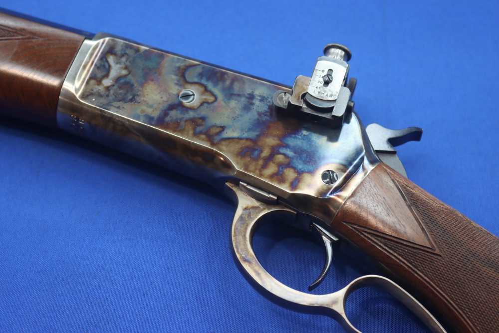 Winchester Model 1886 DELUXE Rifle 45-70 GOVT 24" Case Color Octagon Walnut-img-37