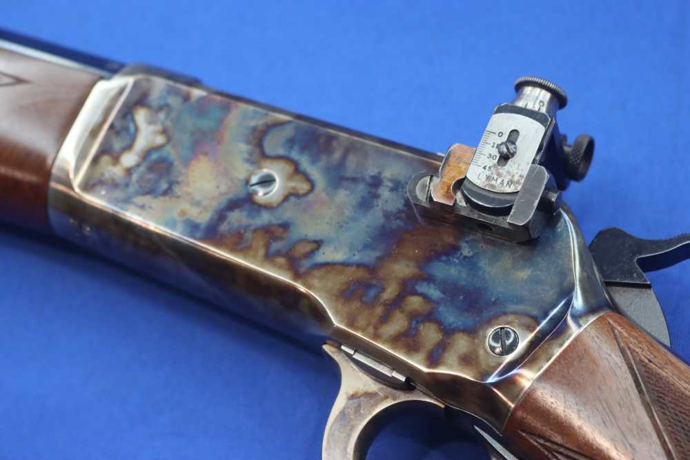Winchester Model 1886 DELUXE Rifle 45-70 GOVT 24" Case Color Octagon Walnut-img-50