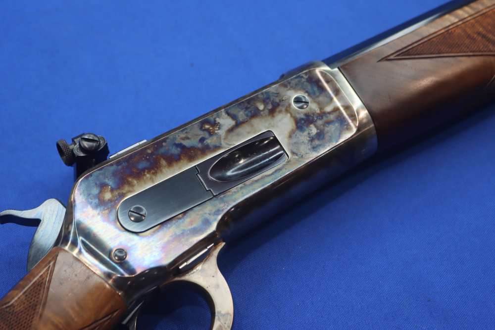 Winchester Model 1886 DELUXE Rifle 45-70 GOVT 24" Case Color Octagon Walnut-img-7