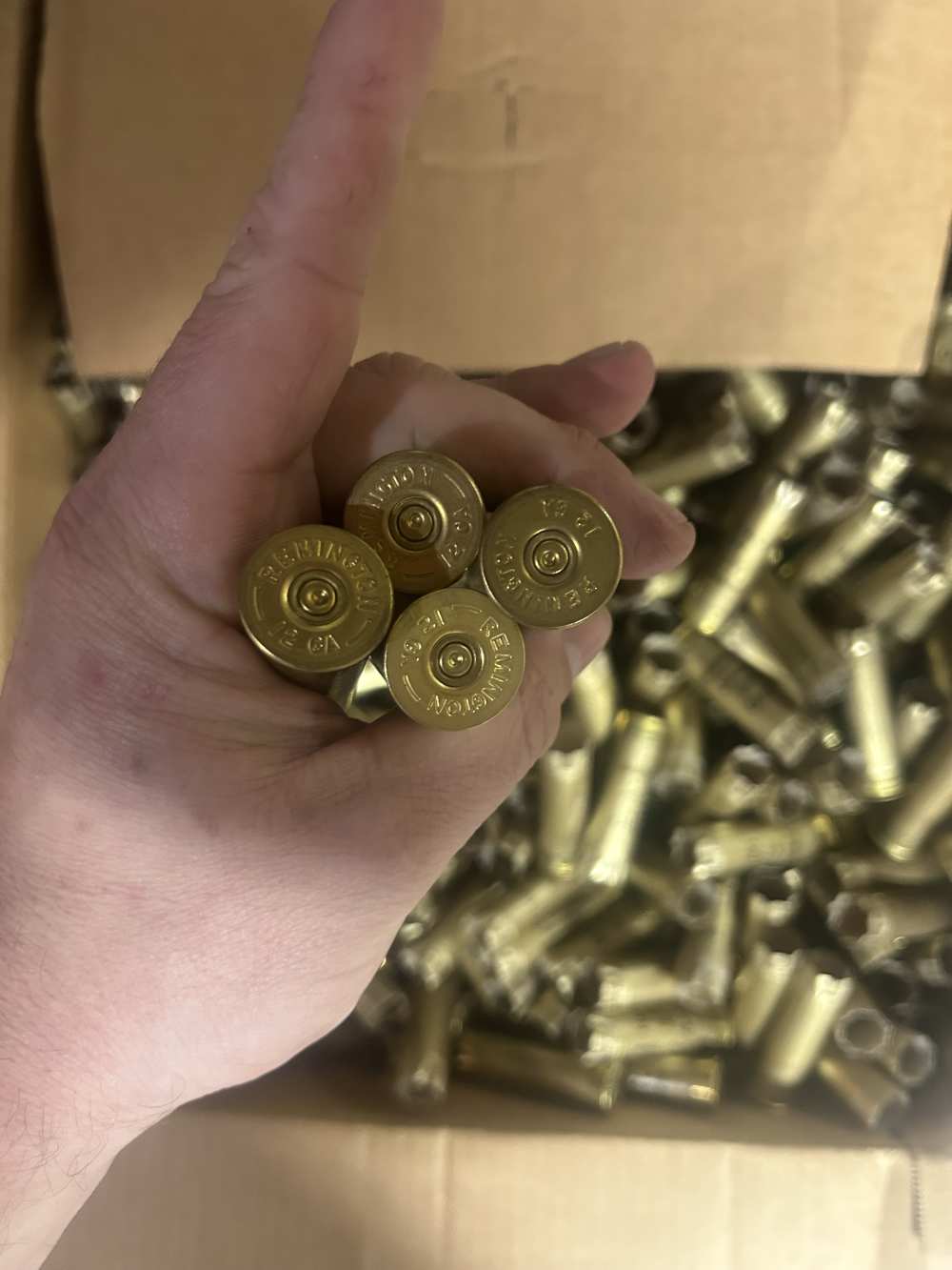 1400 once fired Remington Nitro 27 and Nitro Gold hulls 12 gauge-img-1
