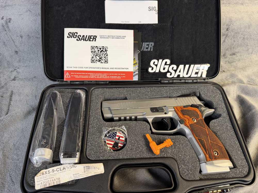 SIG Sauer P226 X-Five Classic Custom Works Target 9mm SS Penny bid-img-1