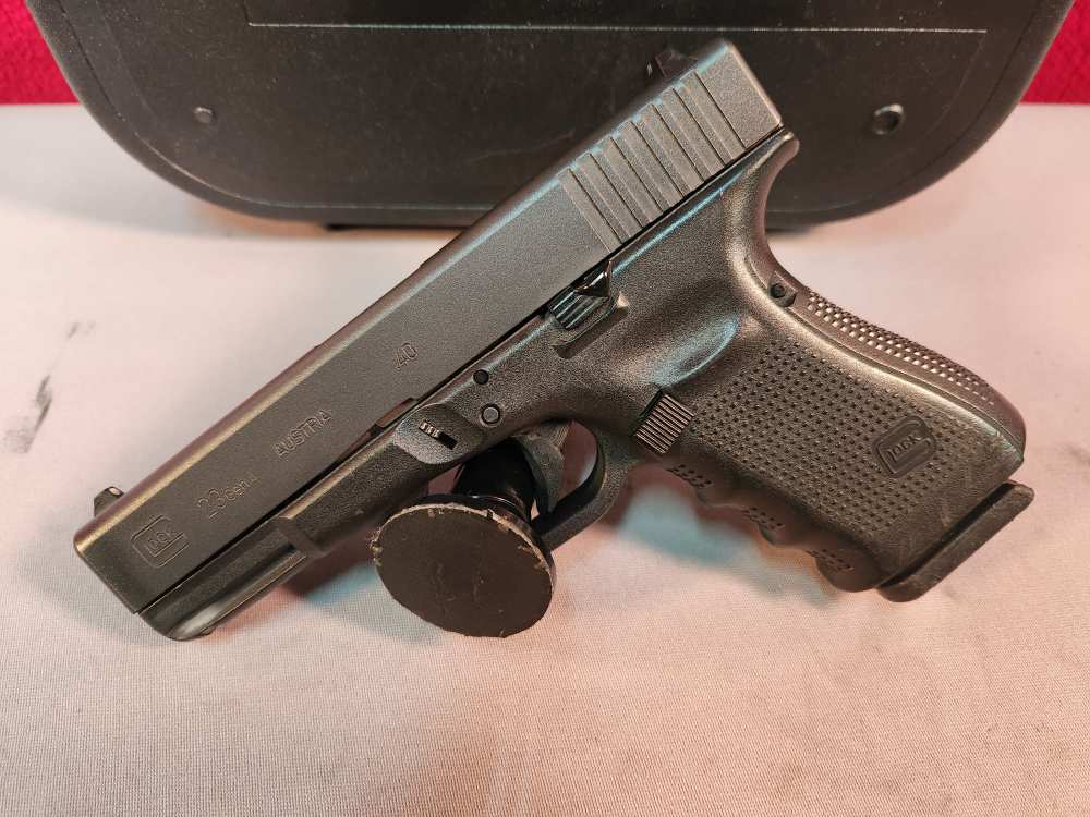 *POLICE TRADE IN* GLOCK 23 GEN4 40S&W USED! PENNY AUCTION!-img-0