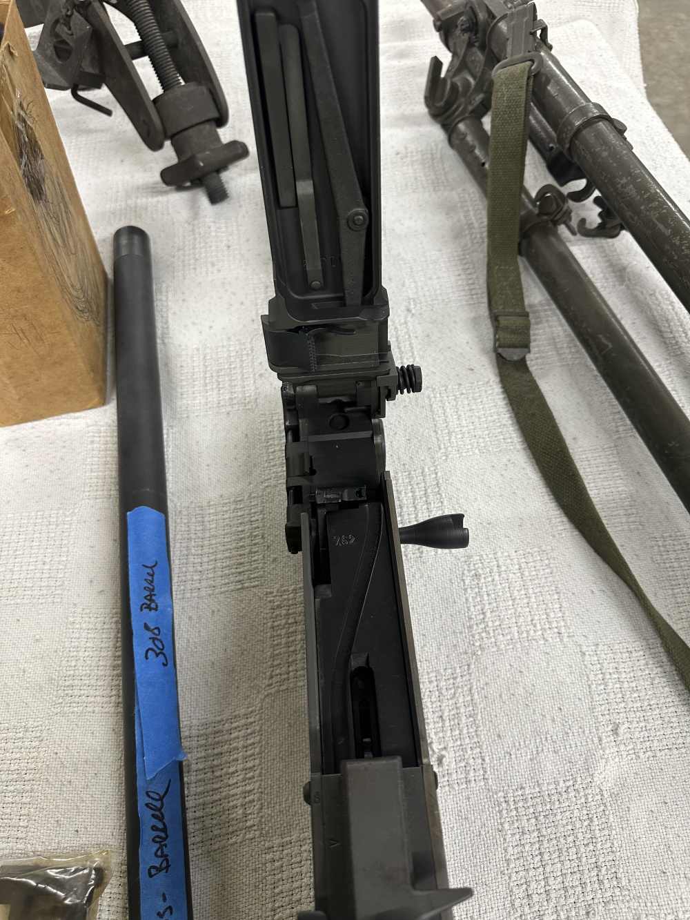 Inland mfg Browning Machine Gun semi auto with extras-img-23