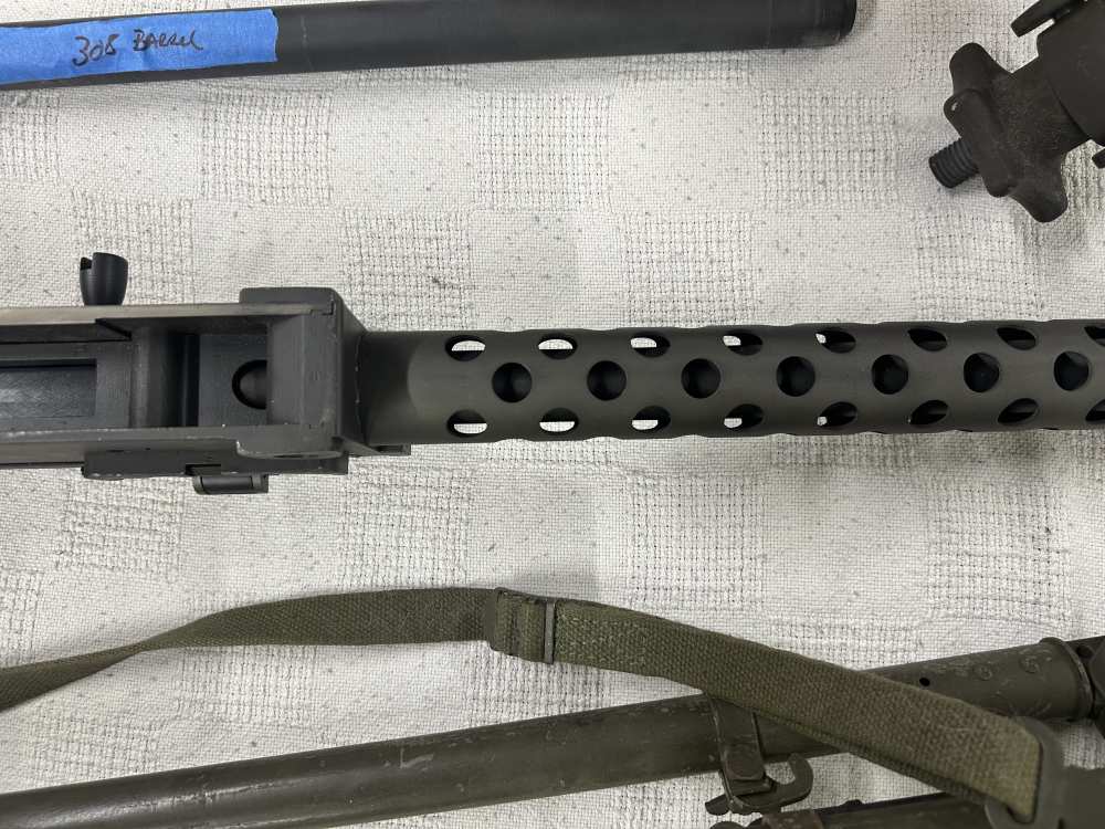 Inland mfg Browning Machine Gun semi auto with extras-img-12