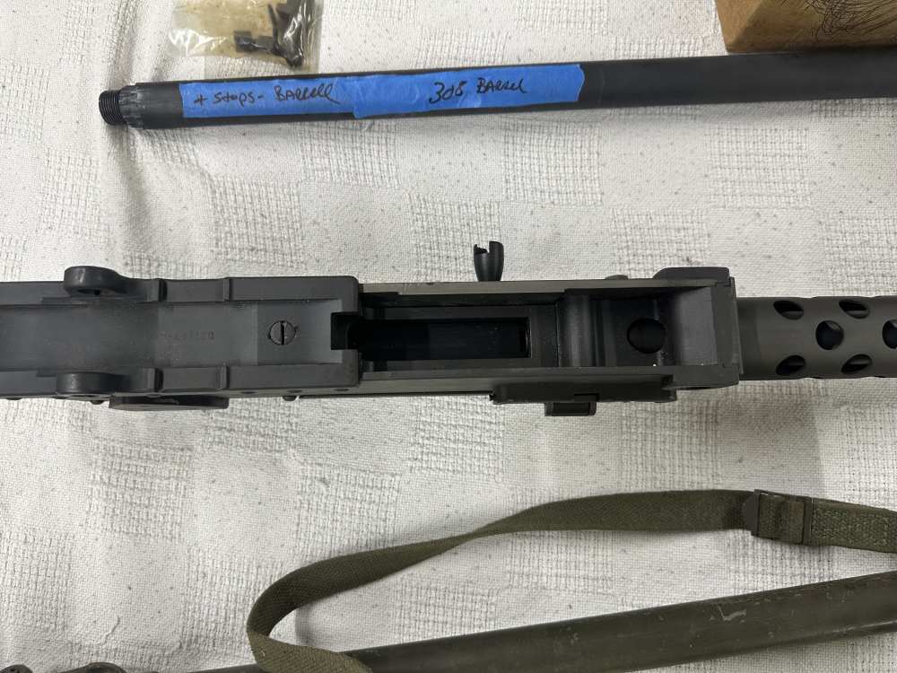 Inland mfg Browning Machine Gun semi auto with extras-img-11