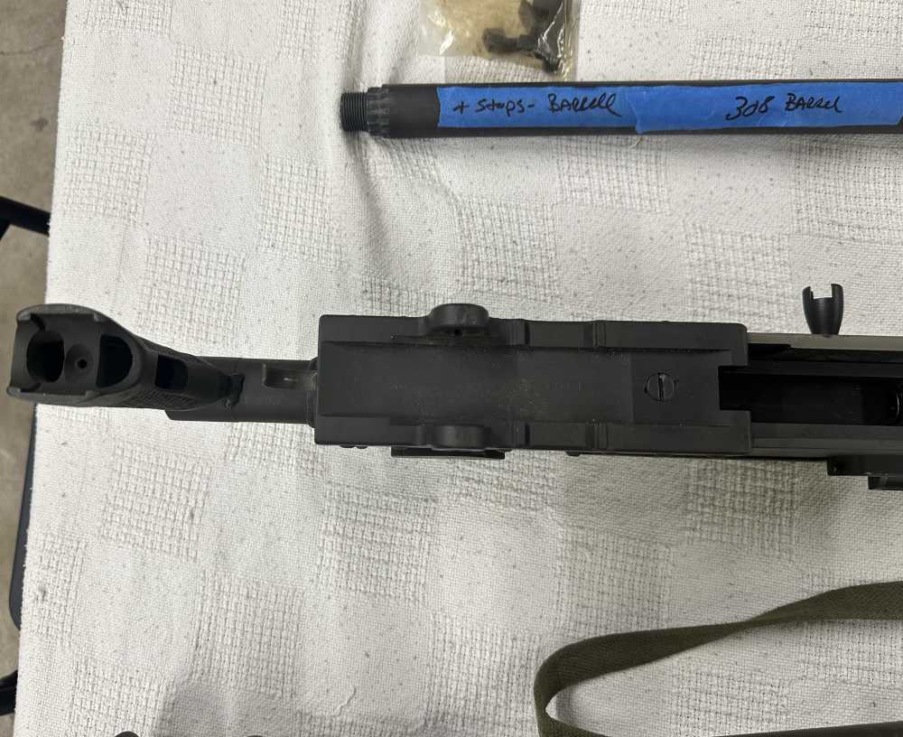 Inland mfg Browning Machine Gun semi auto with extras-img-10