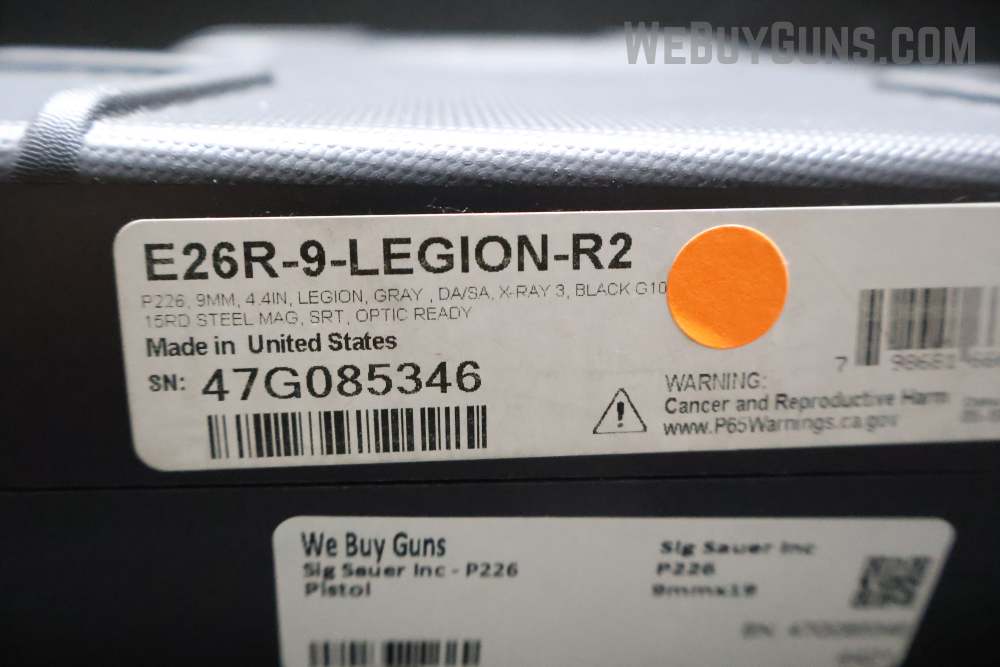 Sig Sauer P226 Legion OR Semi-Automatic Pistol 9mm Parabellum-img-19