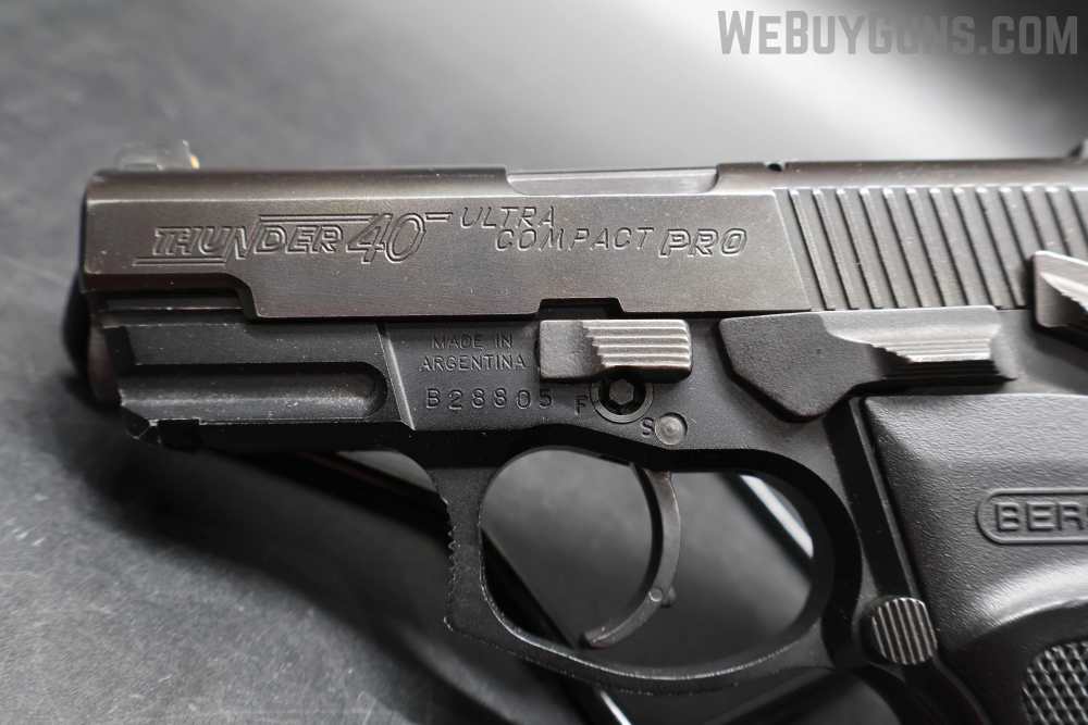 Bersa Thunder 40 Ultra Compact Semi-Automatic Pistol 40S&W-img-10
