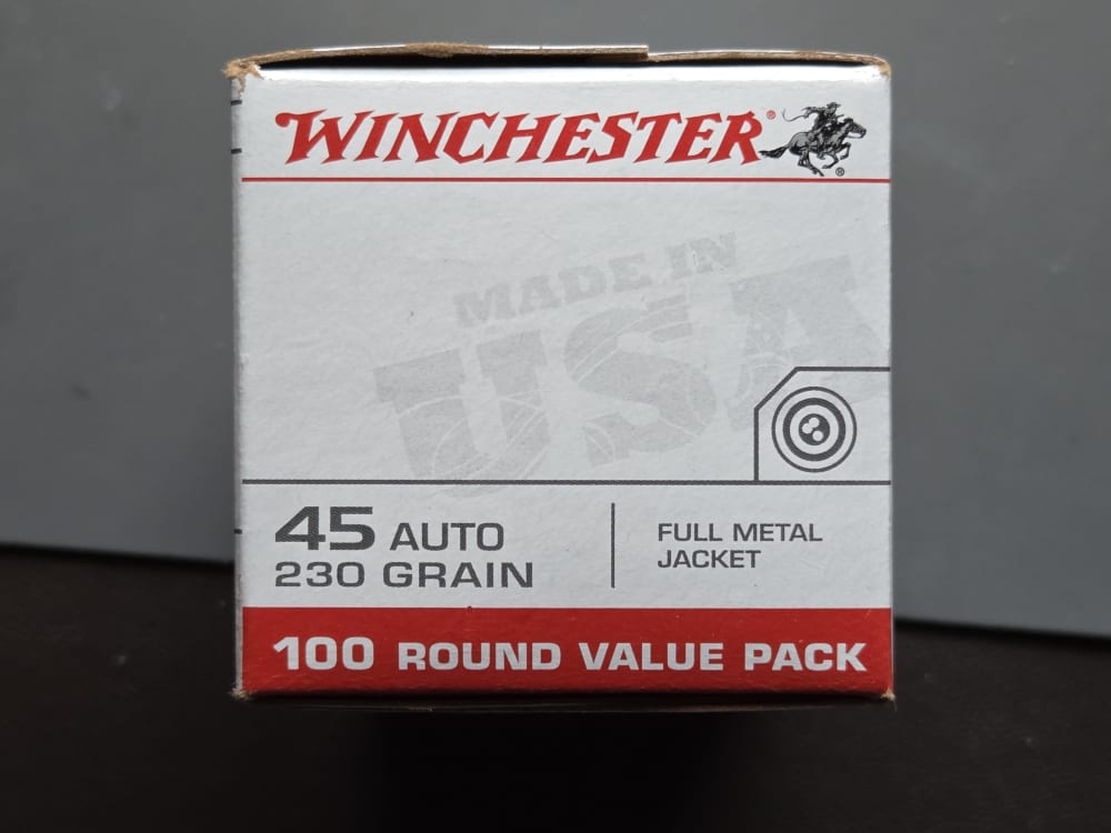 Winchester .45ACP 100 Round Value Pack-img-1