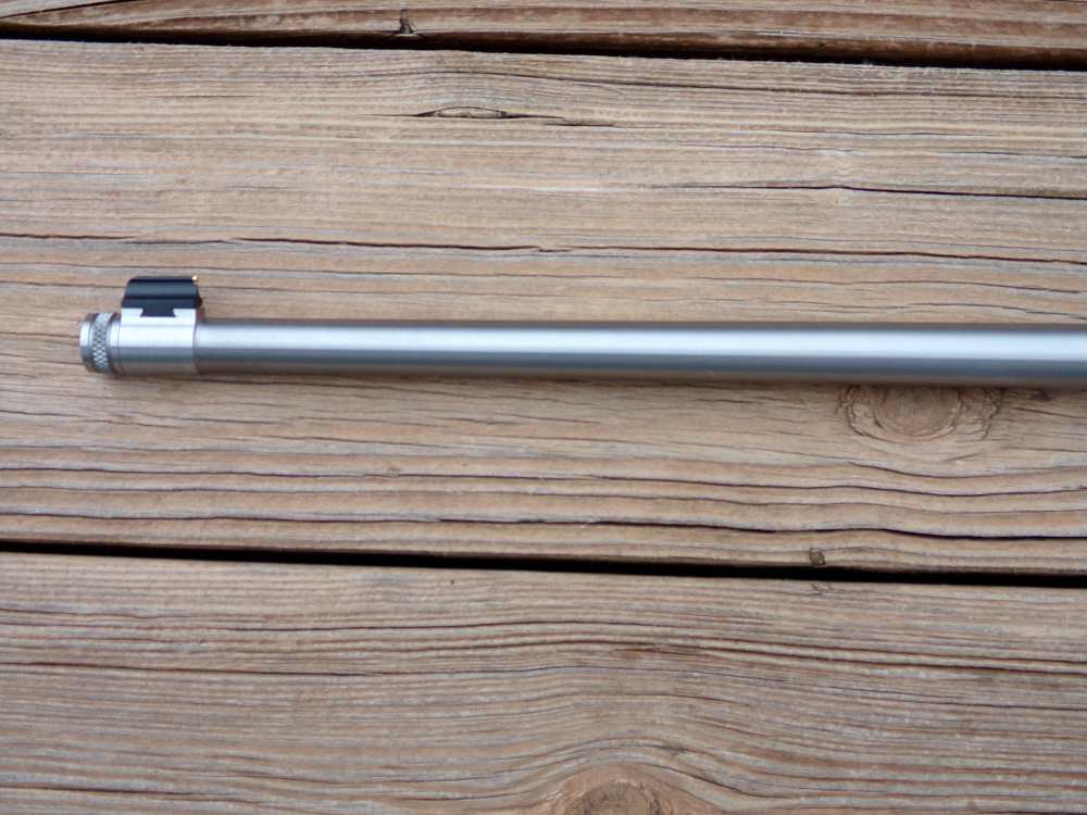 Ruger 10/22 barrel threaded 1/2"x28 , factory OEM 18- 1/2" stainless steel-img-1