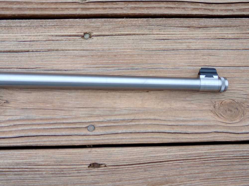 Ruger 10/22 barrel threaded 1/2"x28 , factory OEM 18- 1/2" stainless steel-img-7
