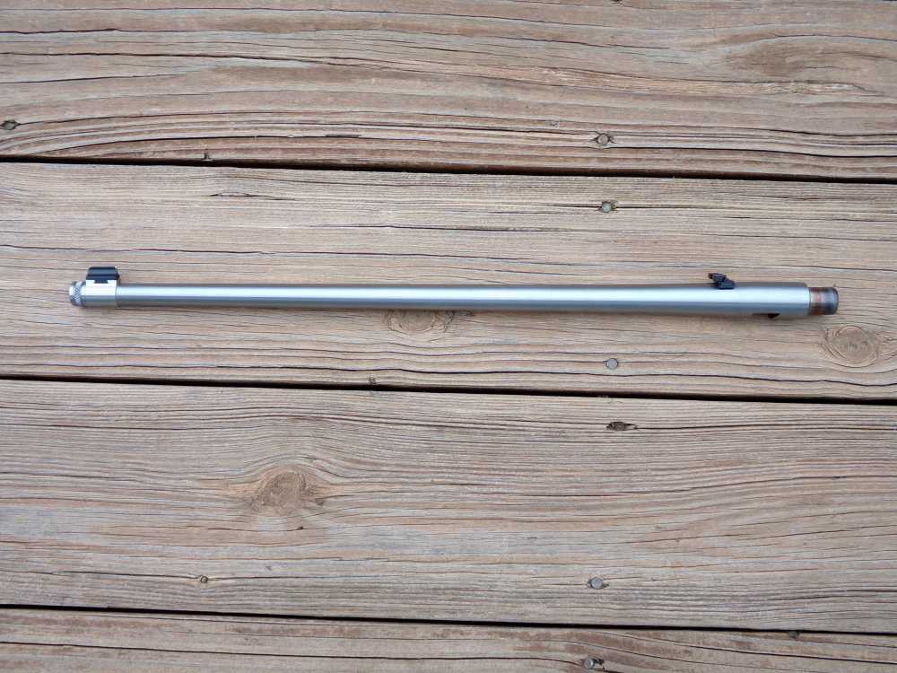 Ruger 10/22 barrel threaded 1/2"x28 , factory OEM 18- 1/2" stainless steel-img-0