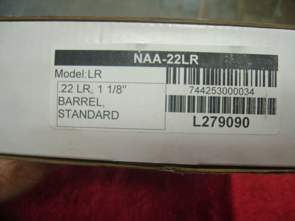 NORTH AMERICAN ARMS 22 LR 11/8"BARREL -img-3