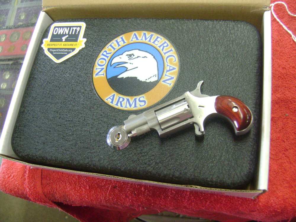 NORTH AMERICAN ARMS 22 LR 11/8"BARREL -img-0