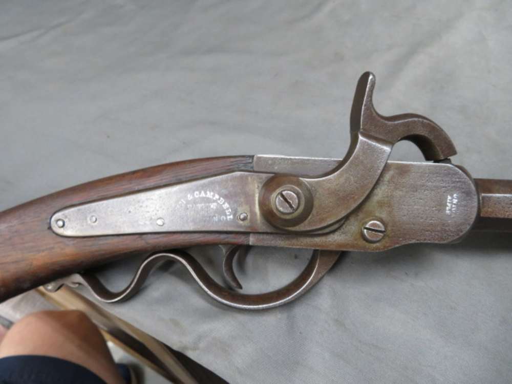 CIVIL WAR US ARMY GWYN & CAMPBELL TYPE II CAVALRY CARBINE-NICE-SCARCE-img-6