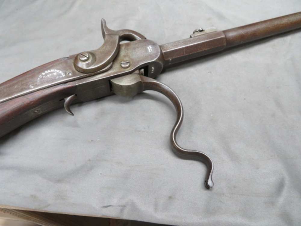 CIVIL WAR US ARMY GWYN & CAMPBELL TYPE II CAVALRY CARBINE-NICE-SCARCE-img-18