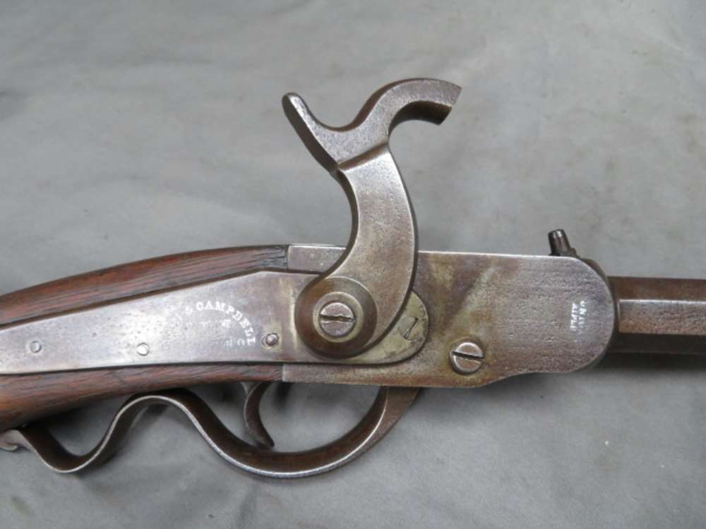 CIVIL WAR US ARMY GWYN & CAMPBELL TYPE II CAVALRY CARBINE-NICE-SCARCE-img-9