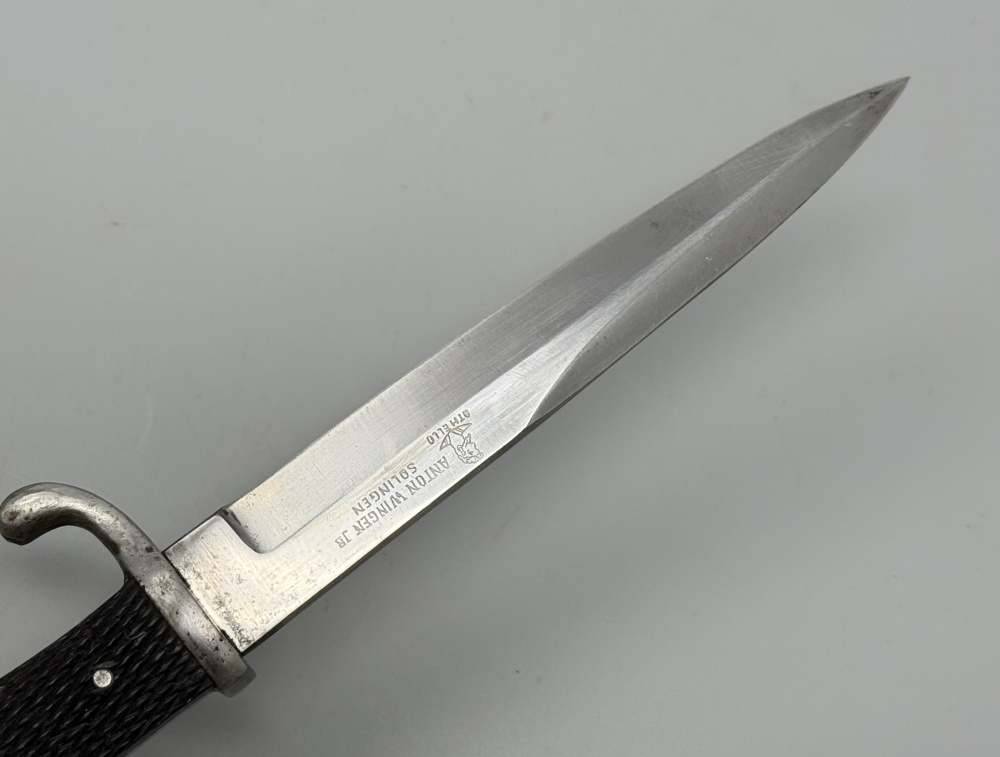 WW2 WW1 German Fighting Boot Knife ANTON WINGEN Dagger WWII trench-img-12