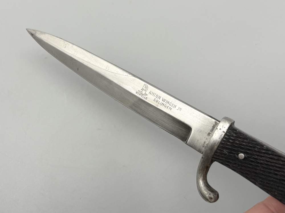 WW2 WW1 German Fighting Boot Knife ANTON WINGEN Dagger WWII trench-img-16