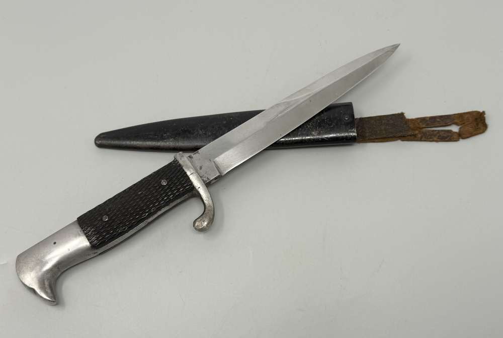 WW2 WW1 German Fighting Boot Knife ANTON WINGEN Dagger WWII trench-img-19
