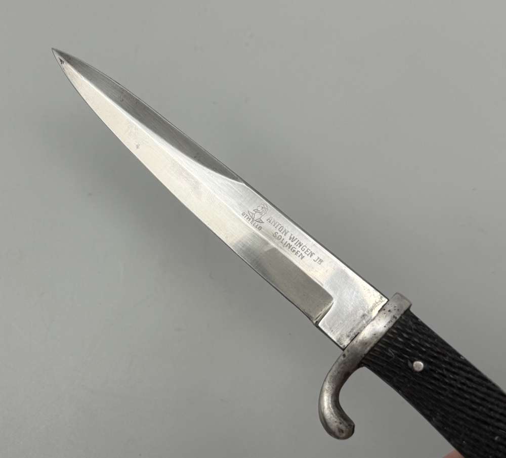 WW2 WW1 German Fighting Boot Knife ANTON WINGEN Dagger WWII trench-img-15