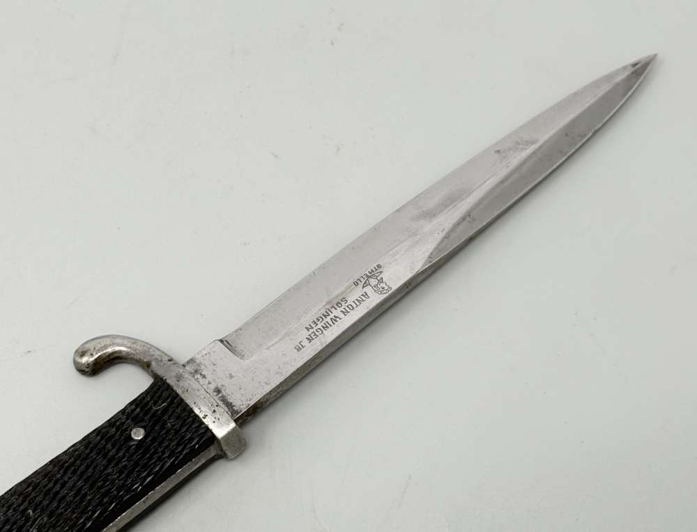 WW2 WW1 German Fighting Boot Knife ANTON WINGEN Dagger WWII trench-img-10