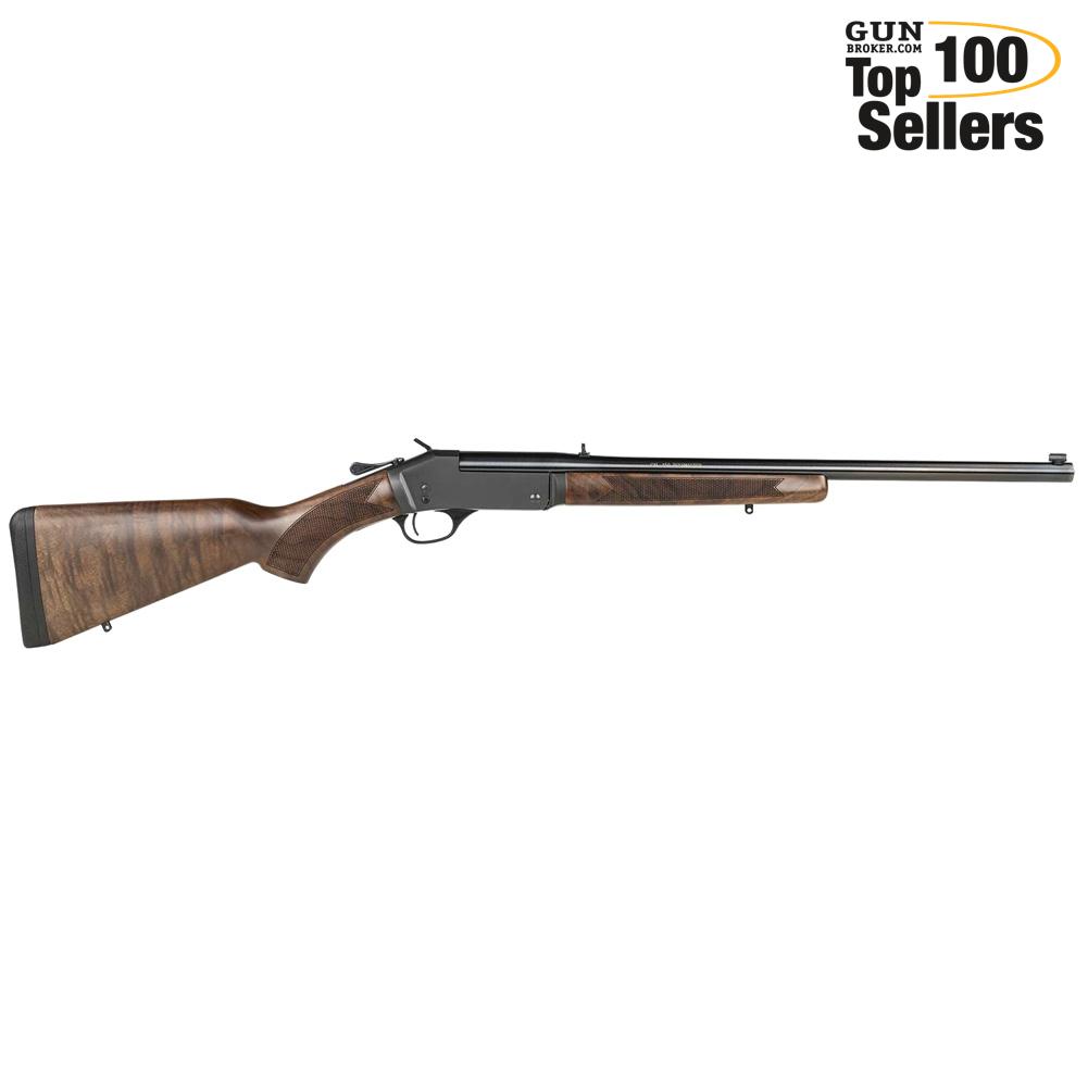 HENRY Single Shot 450 Bushmaster 22in 1rd Walnut Stock Rifle (H015450)-img-0