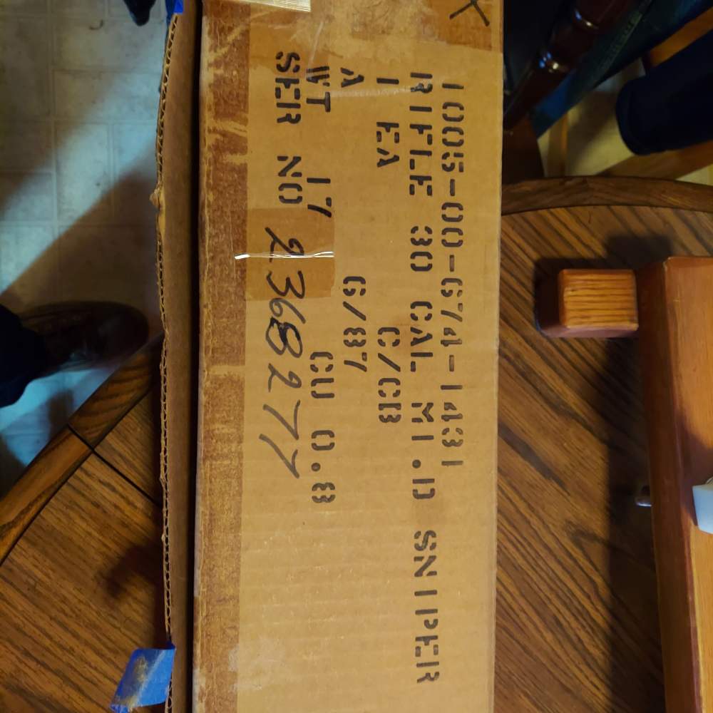 Winchester M1D Garand DCM era vintage in the wrap very rare-img-9
