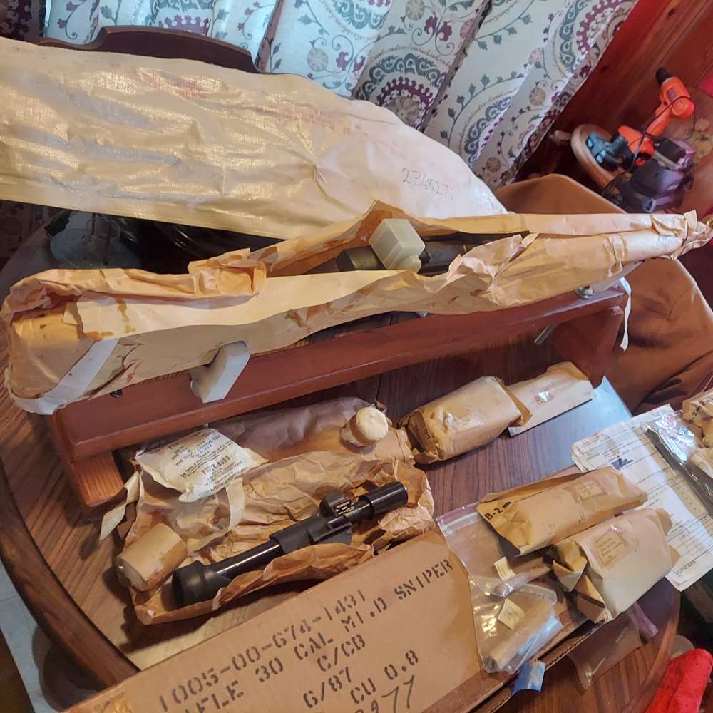 Winchester M1D Garand DCM era vintage in the wrap very rare-img-6