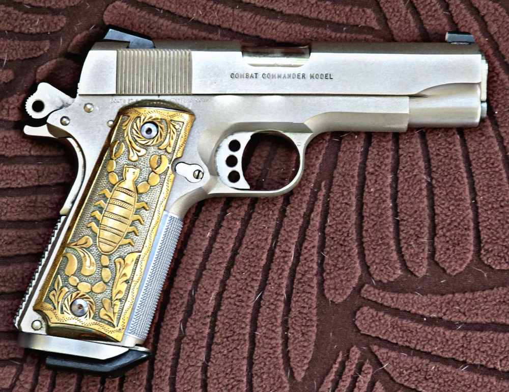COLT COMBAT COMMANDER.  Satin finish. Special order. -img-1