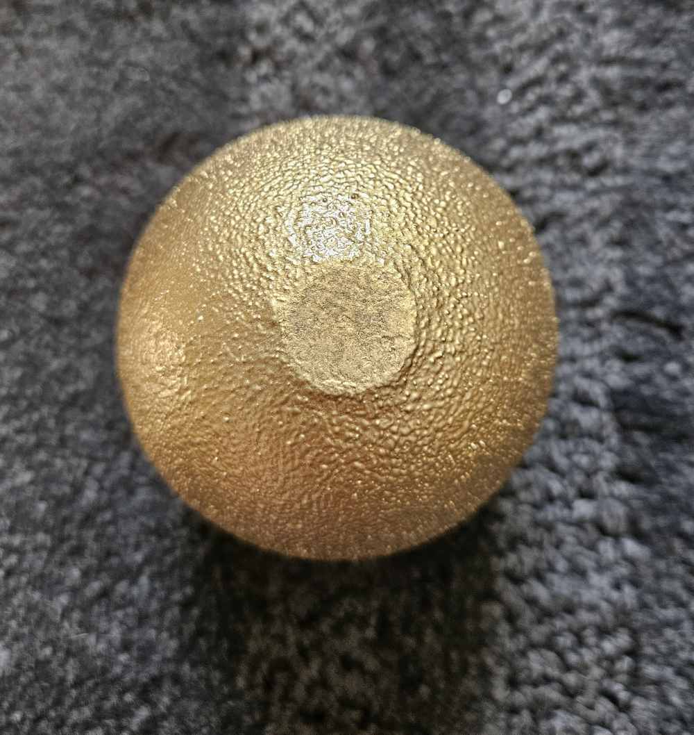 Grenade golden hand M67 Baseball INERT paperweight-img-2
