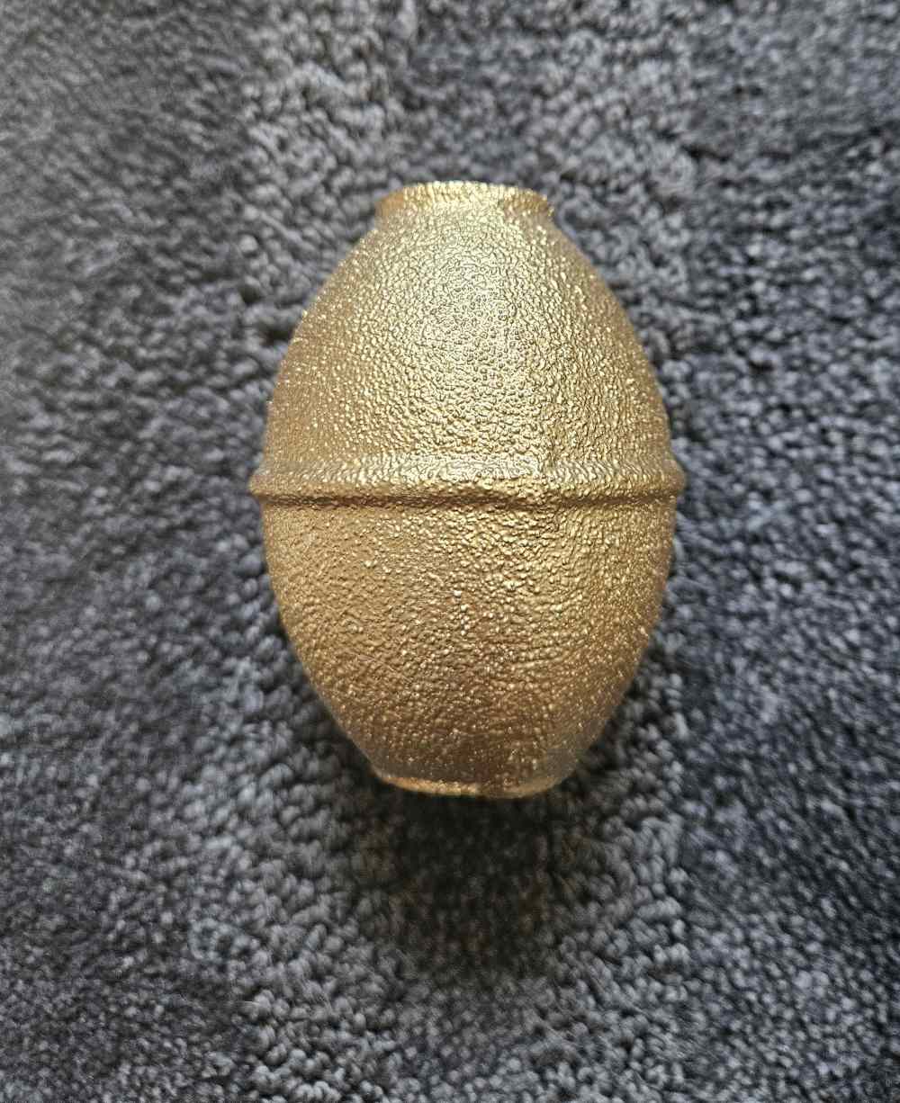 Grenade golden hand M26 Lemon INERT paperweight-img-1