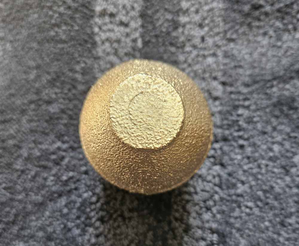 Grenade golden hand M26 Lemon INERT paperweight-img-0
