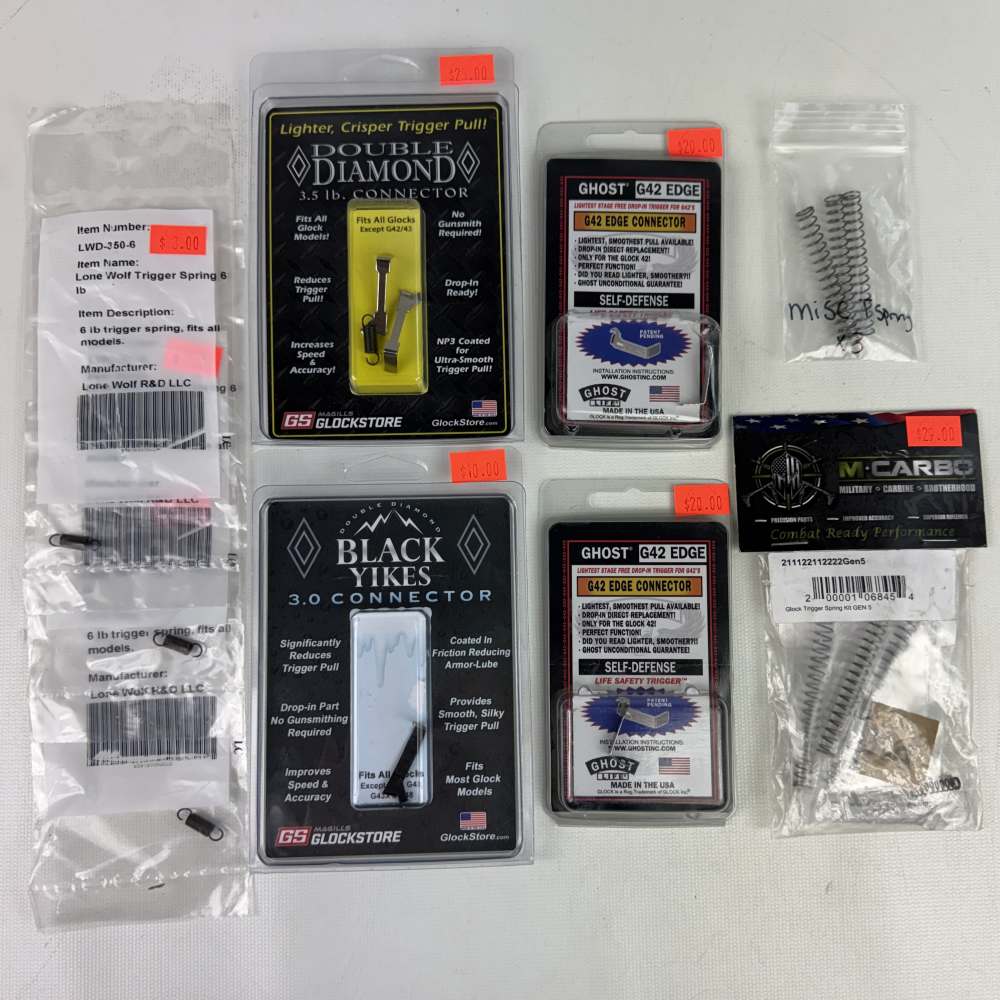 Glock Trigger Parts and Springs Bundle(Gunsmith Special)-img-0